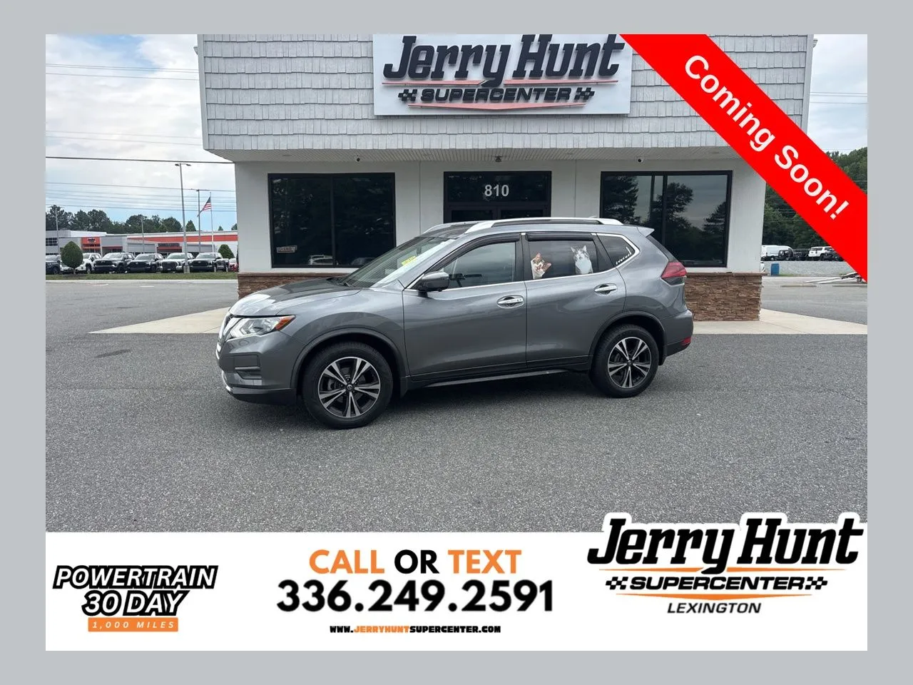 Gray 2019 Nissan Rogue SV for sale in Lexington, NC