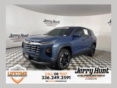 Blue 2026 Chevrolet Equinox LT for sale in Lexington, NC