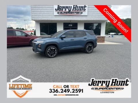 Blue 2026 Chevrolet Equinox LT for sale in Lexington, NC