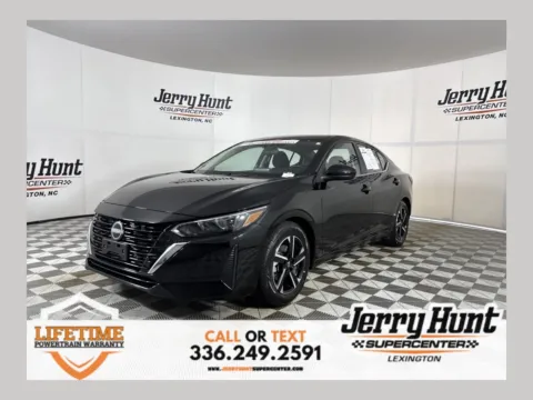 Black 2025 Nissan Sentra SV for sale in Lexington, NC