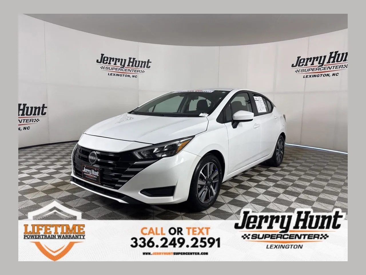White 2025 Nissan Versa 1.6 SV for sale in Lexington, NC