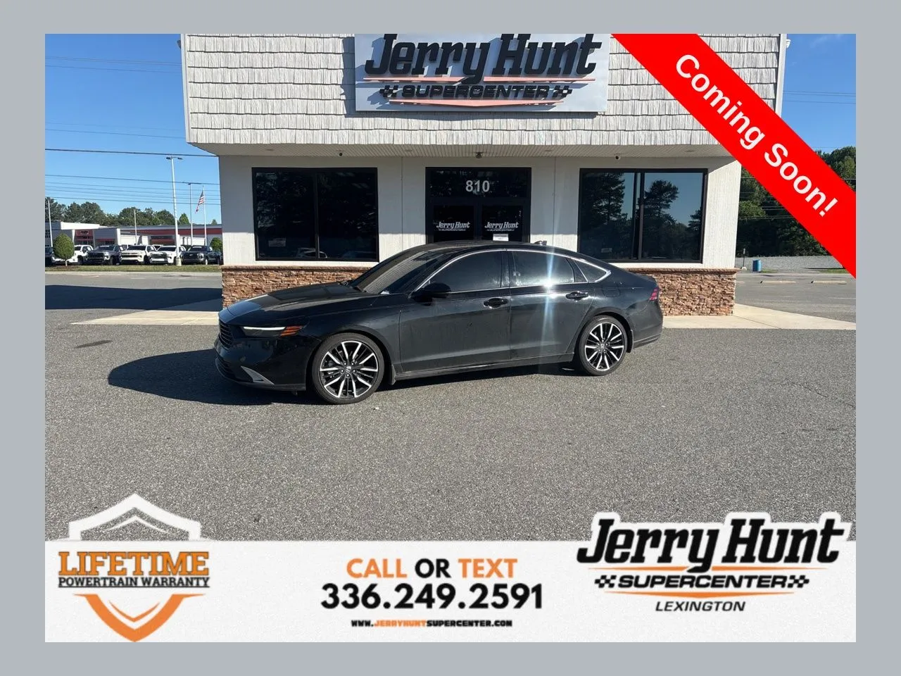 Black 2023 Honda Accord Hybrid Touring for sale in Lexington, NC