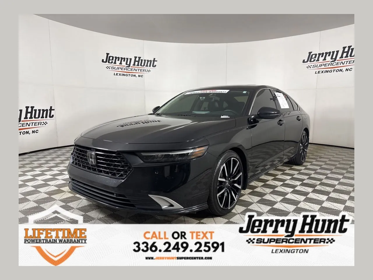 Black 2023 Honda Accord Hybrid Touring for sale in Lexington, NC