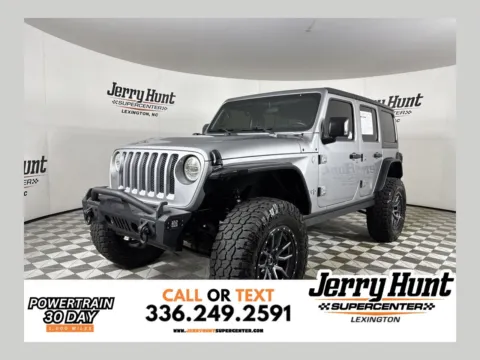 Silver 2019 Jeep Wrangler Unlimited Sport S for sale in Lexington, NC