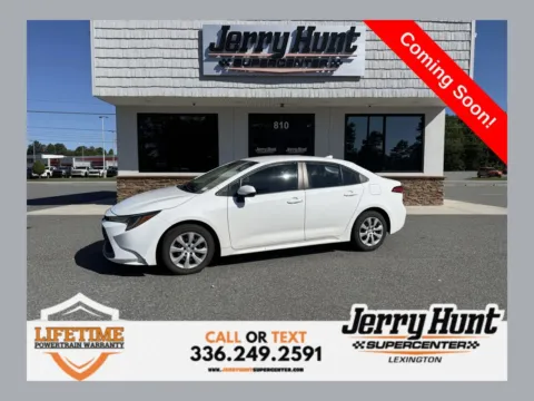 White 2022 Toyota Corolla LE for sale in Lexington, NC