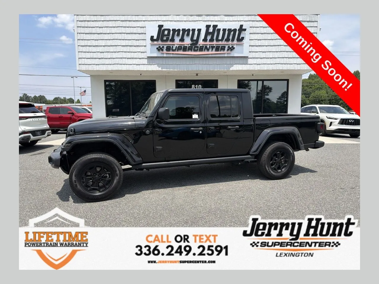 Black 2022 Jeep Gladiator Willys for sale in Lexington, NC