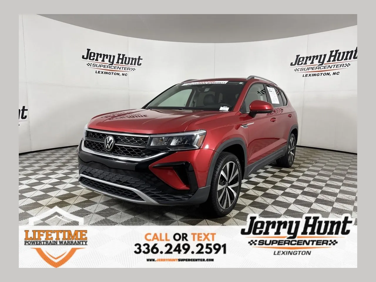 Red 2023 Volkswagen Taos 1.5T SE for sale in Lexington, NC