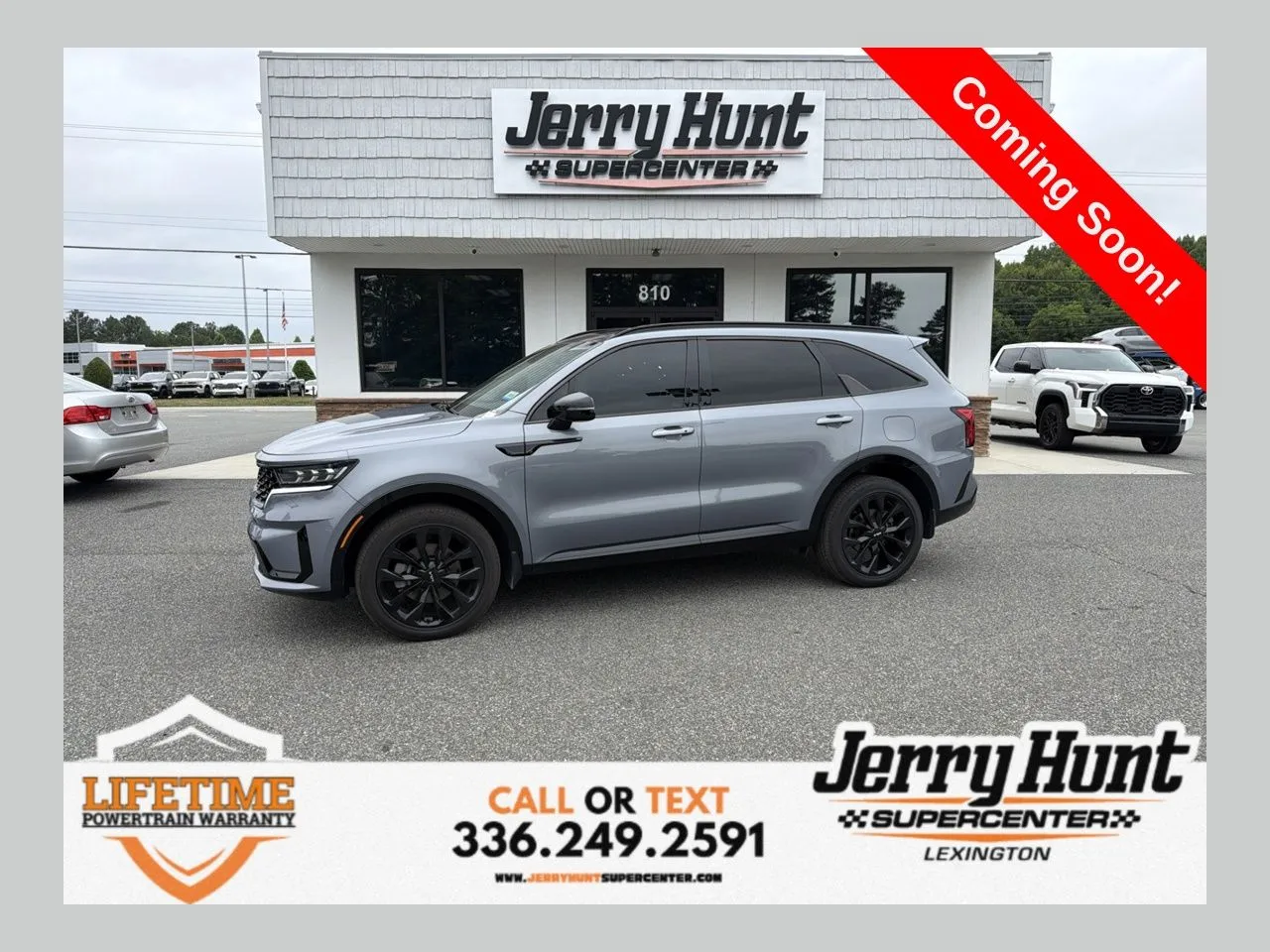 Silver 2022 Kia Sorento SX for sale in Lexington, NC