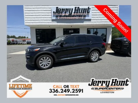 Black 2023 Ford Explorer Limited for sale in Lexington, NC