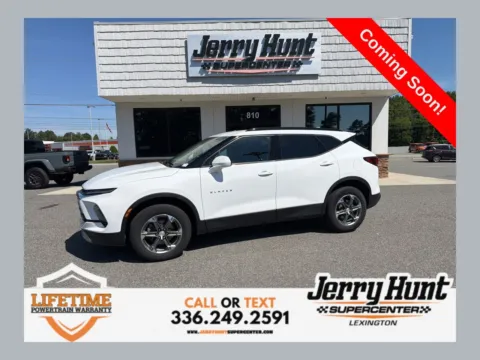 White 2024 Chevrolet Blazer LT for sale in Lexington, NC