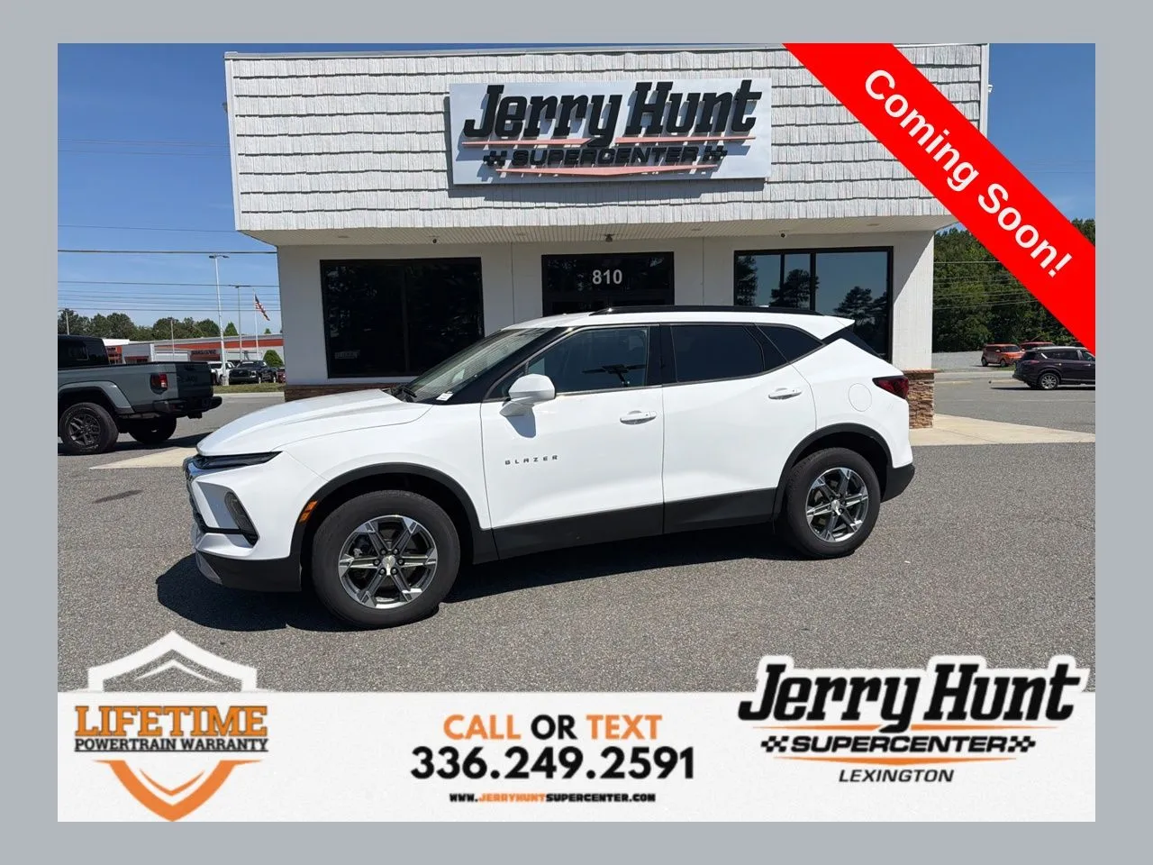 White 2024 Chevrolet Blazer LT for sale in Lexington, NC