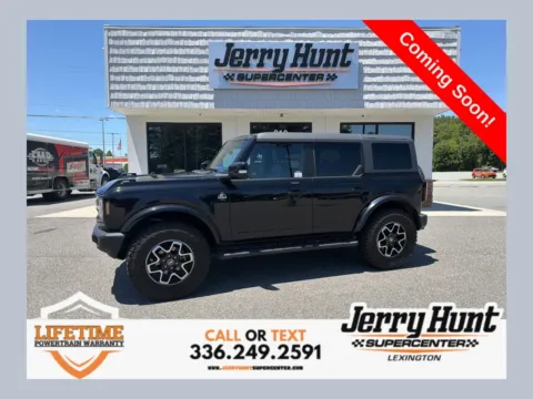 Black 2023 Ford Bronco Outer Banks for sale in Lexington, NC