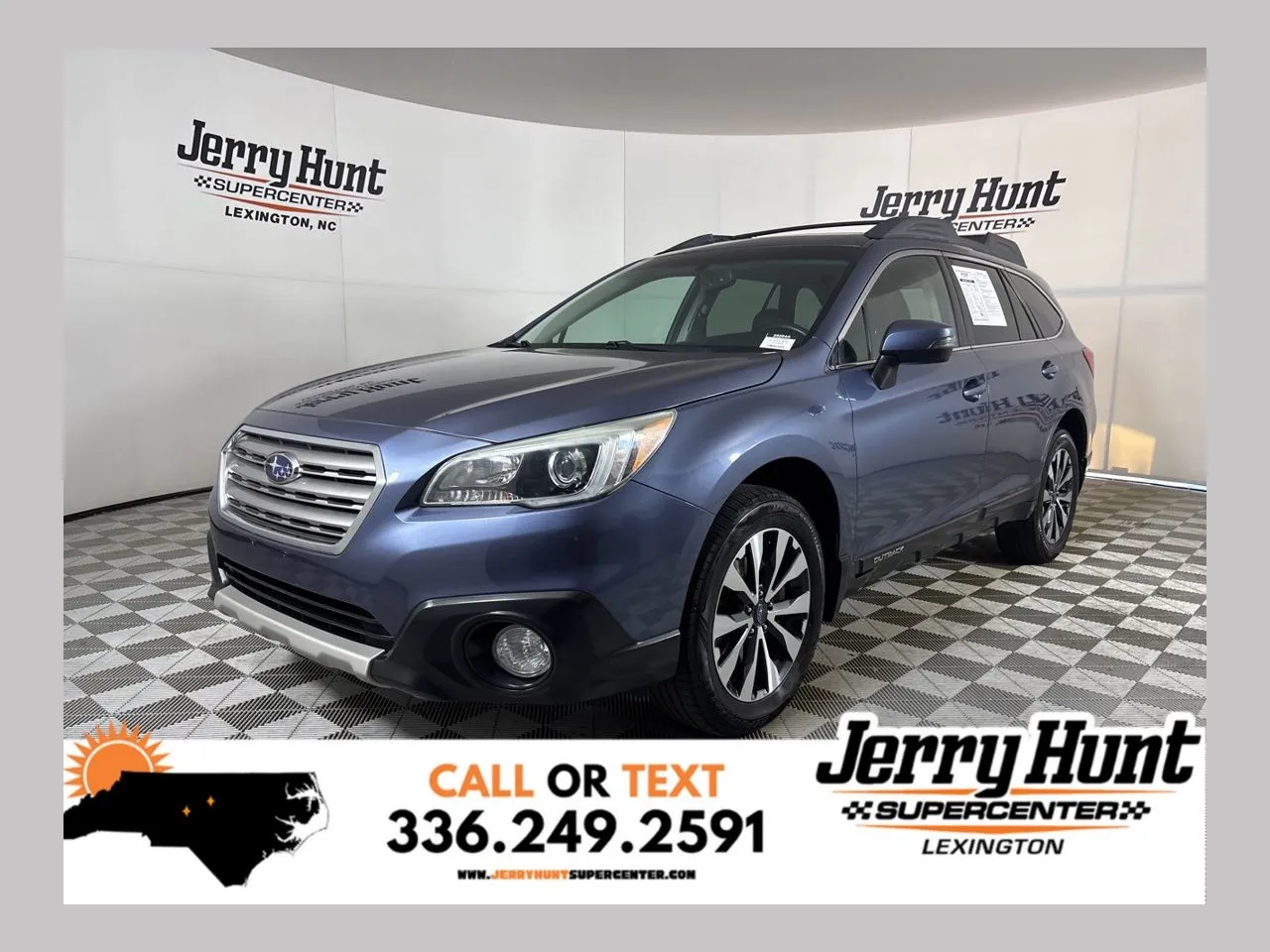 Blue 2015 Subaru Outback 2.5i for sale in Lexington, NC