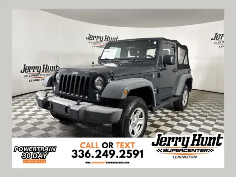 Gray 2018 Jeep Wrangler JK Sport for sale in Lexington, NC