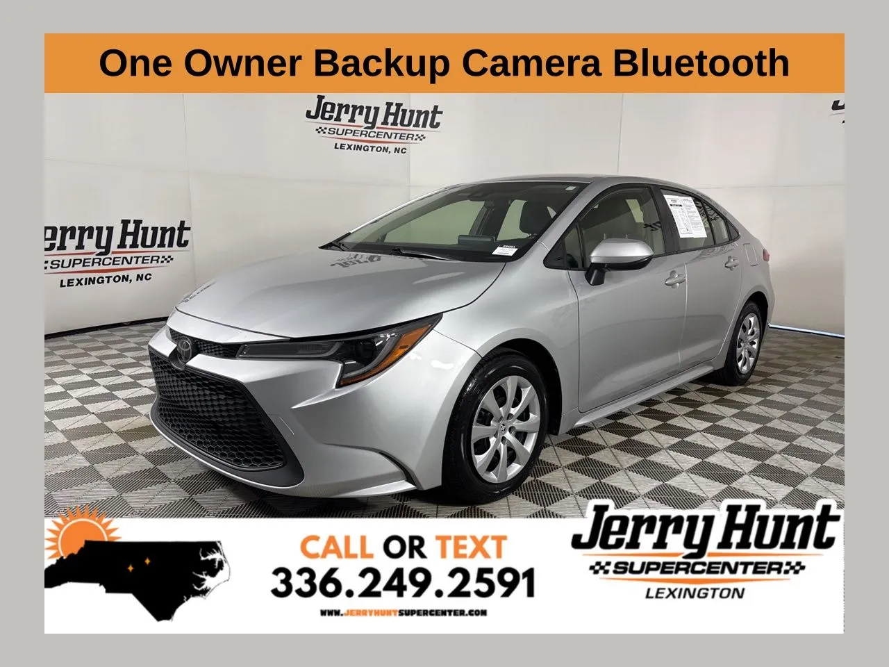 Silver 2020 Toyota Corolla LE for sale in Lexington, NC