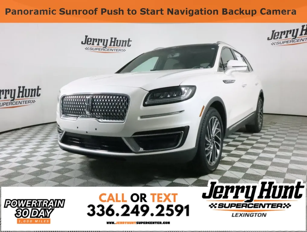 2019 Lincoln Nautilus Reserve for sale in Lexington, NC