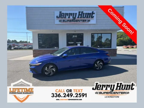 Blue 2024 Hyundai Elantra SEL for sale in Lexington, NC