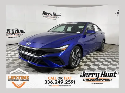 Blue 2024 Hyundai Elantra SEL for sale in Lexington, NC