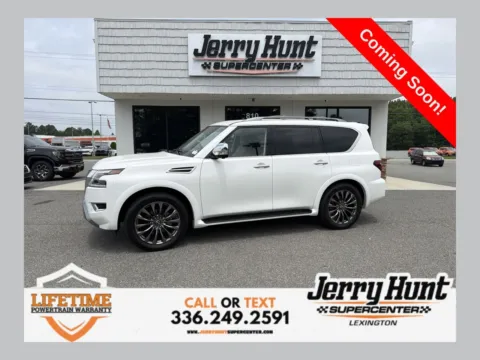 White 2023 Nissan Armada Platinum for sale in Lexington, NC