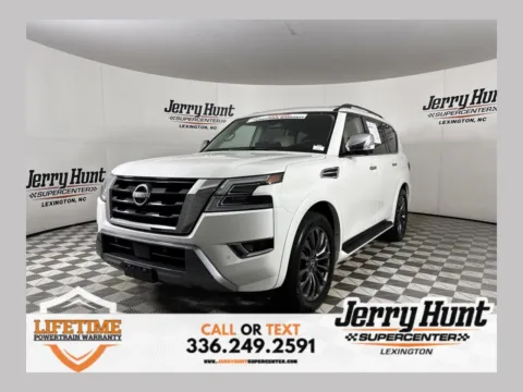 White 2023 Nissan Armada Platinum for sale in Lexington, NC