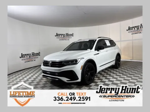 White 2023 Volkswagen Tiguan 2.0T SE R-Line Black for sale in Lexington, NC