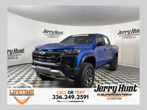Blue 2023 Chevrolet Colorado Trail Boss for sale in Lexington, NC