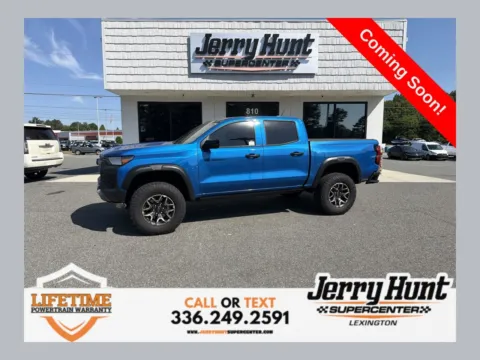 Blue 2023 Chevrolet Colorado Trail Boss for sale in Lexington, NC