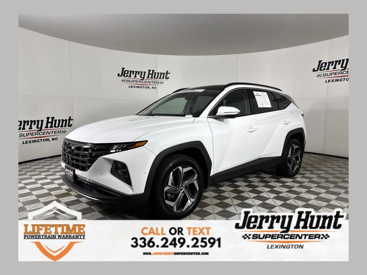 White 2023 Hyundai Tucson Limited for sale in Lexington, NC