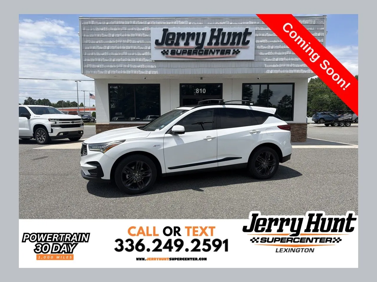 White 2021 Acura RDX A-Spec Package for sale in Lexington, NC