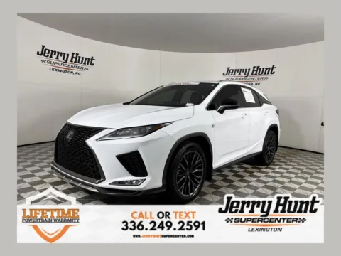 White 2022 Lexus RX 350 F Sport Handling for sale in Lexington, NC