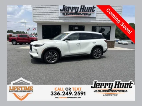 White 2023 INFINITI QX60 LUXE for sale in Lexington, NC