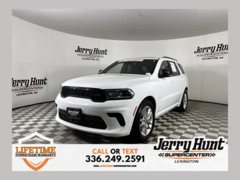 White 2024 Dodge Durango GT Plus for sale in Lexington, NC