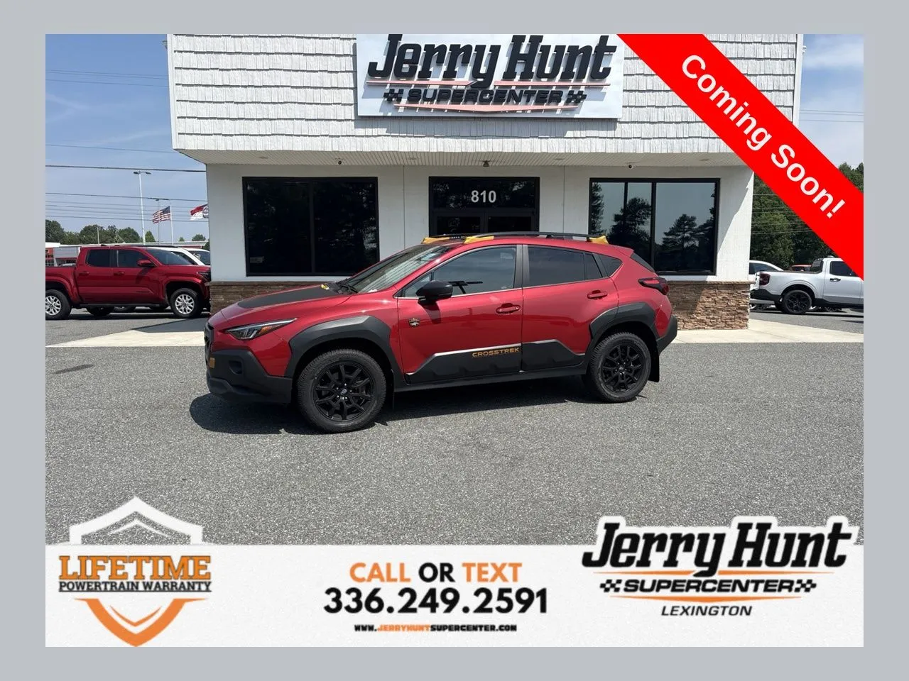 Red 2025 Subaru Crosstrek Wilderness for sale in Lexington, NC