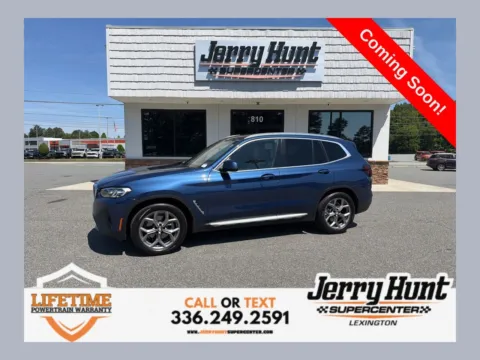 Blue 2022 BMW X3 xDrive30i for sale in Lexington, NC