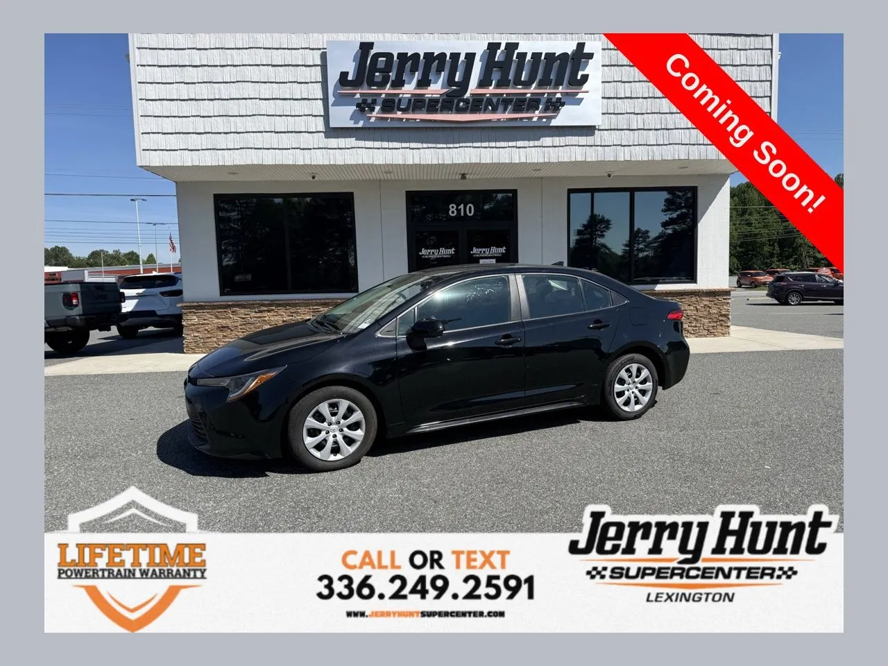 Black 2024 Toyota Corolla LE for sale in Lexington, NC