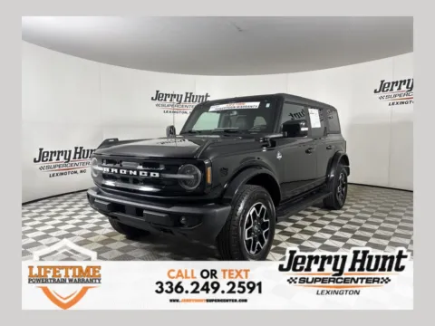 Black 2024 Ford Bronco Outer Banks for sale in Lexington, NC