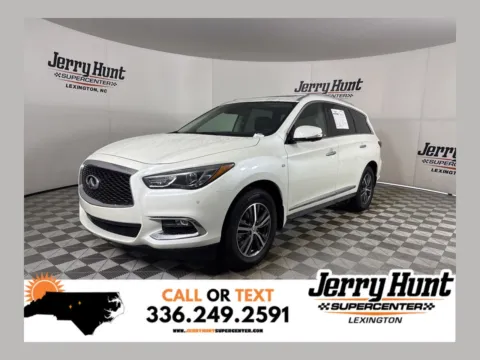 White 2019 INFINITI QX60 LUXE for sale in Lexington, NC