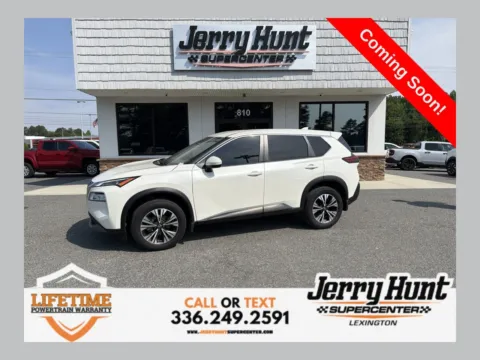 White 2023 Nissan Rogue SV for sale in Lexington, NC