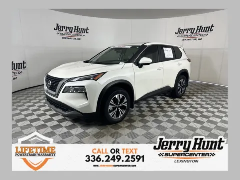 White 2023 Nissan Rogue SV for sale in Lexington, NC