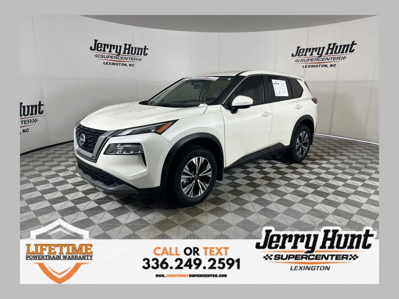 White 2023 Nissan Rogue SV for sale in Lexington, NC