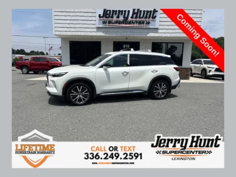 White 2023 INFINITI QX60 Sensory for sale in Lexington, NC