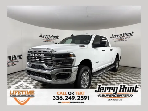 White 2026 Ram 2500 Big Horn for sale in Lexington, NC