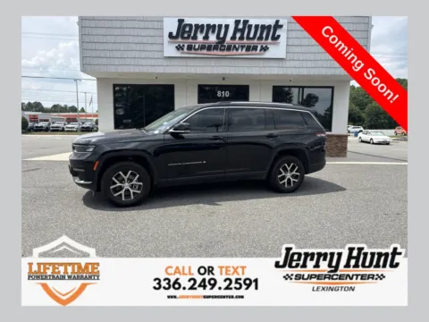 Black 2023 Jeep Grand Cherokee L Limited for sale in Lexington, NC