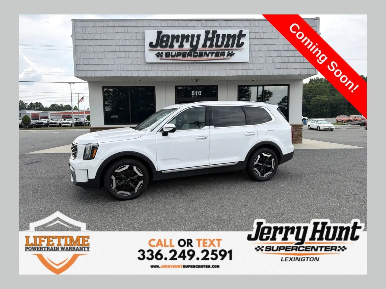 White 2023 Kia Telluride S for sale in Lexington, NC
