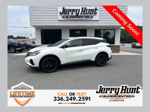 White 2023 Nissan Murano SV for sale in Lexington, NC