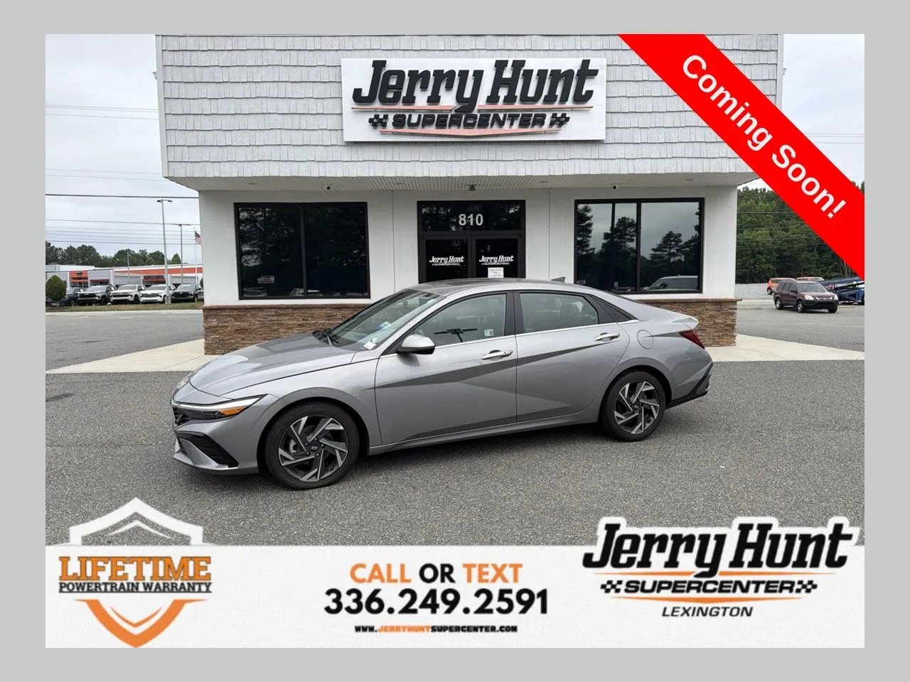 Gray 2024 Hyundai Elantra SEL for sale in Lexington, NC