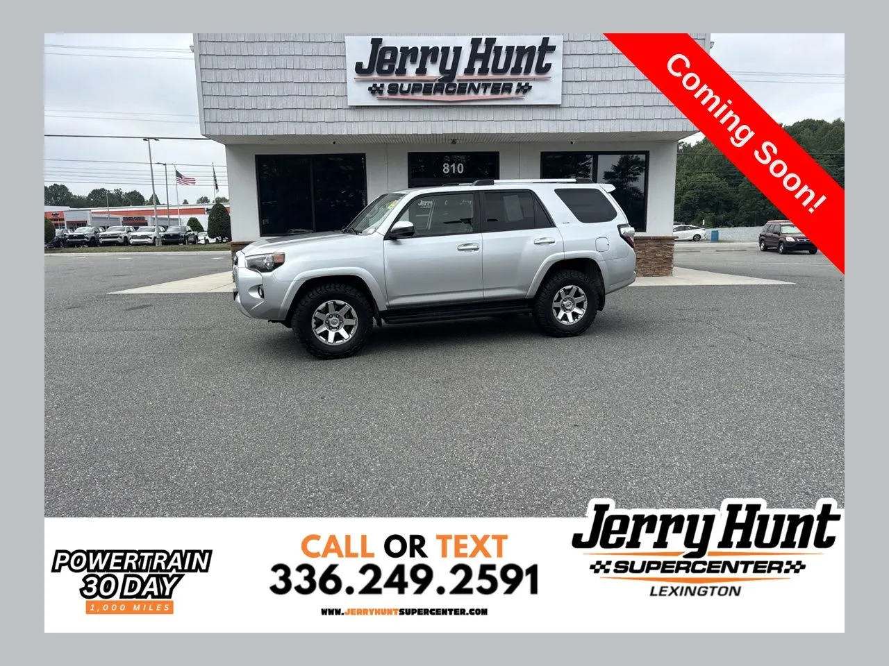 Gray 2019 Toyota 4Runner SR5 for sale in Lexington, NC