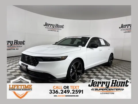 White 2023 Honda Accord Hybrid Sport for sale in Lexington, NC