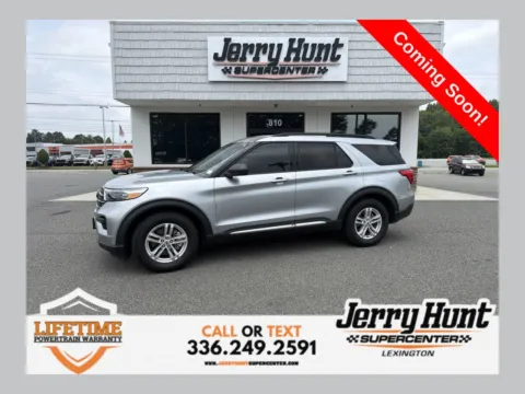 Silver 2022 Ford Explorer XLT for sale in Lexington, NC