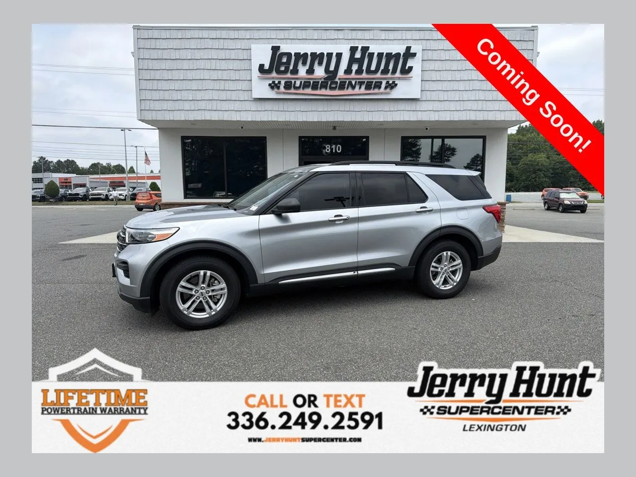 Silver 2022 Ford Explorer XLT for sale in Lexington, NC